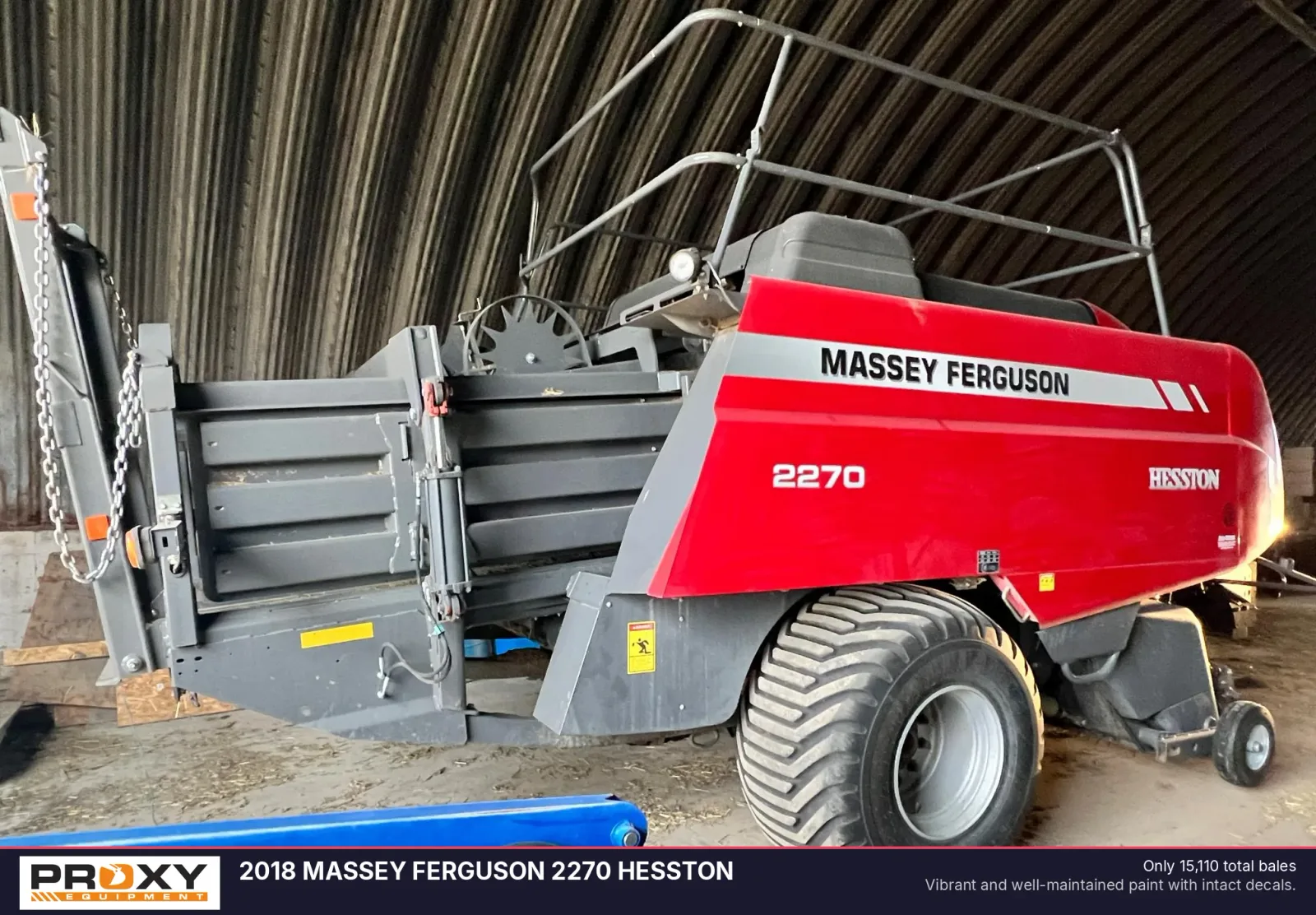 2018 MASSEY FERGUSON 2270 Hesston