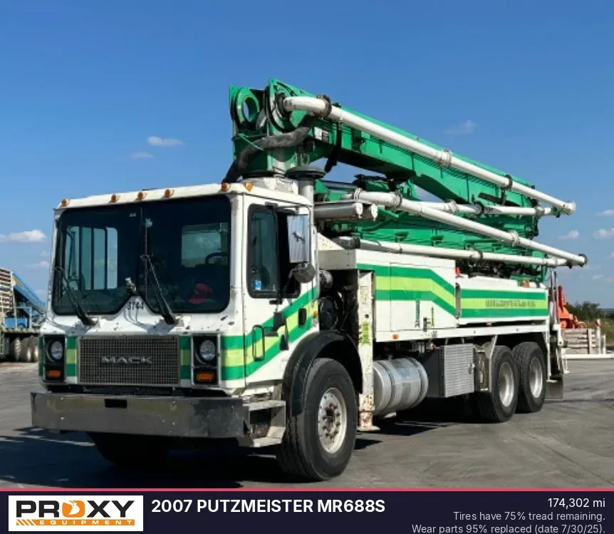 2007 PUTZMEISTER MR688S