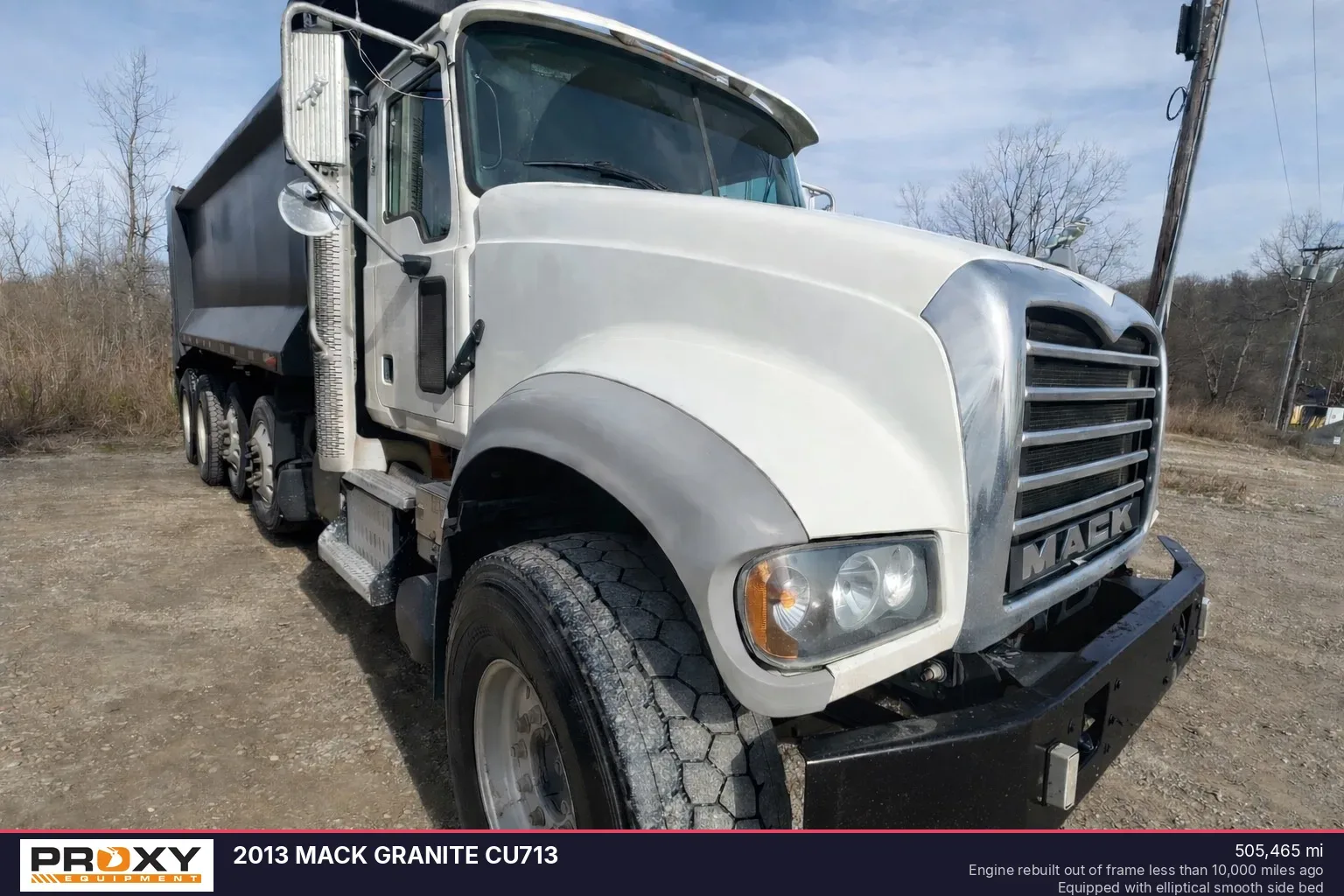 2013 MACK Granite GU713