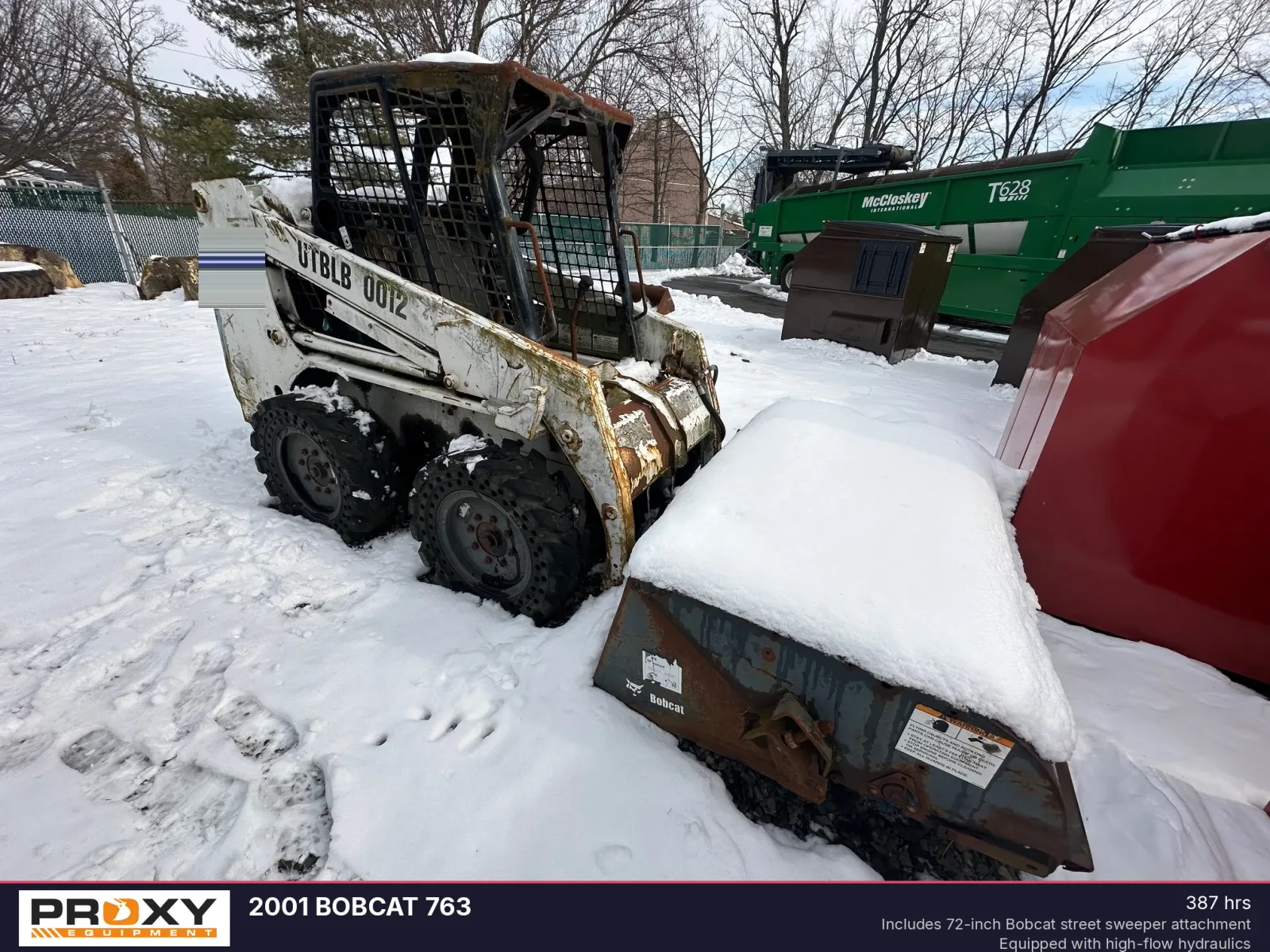 2001 BOBCAT 763