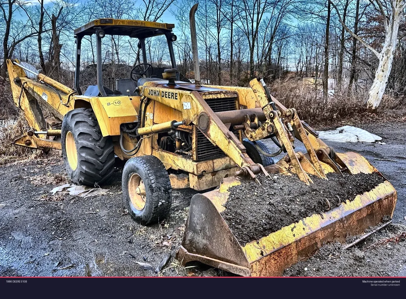 1986 DEERE 510B