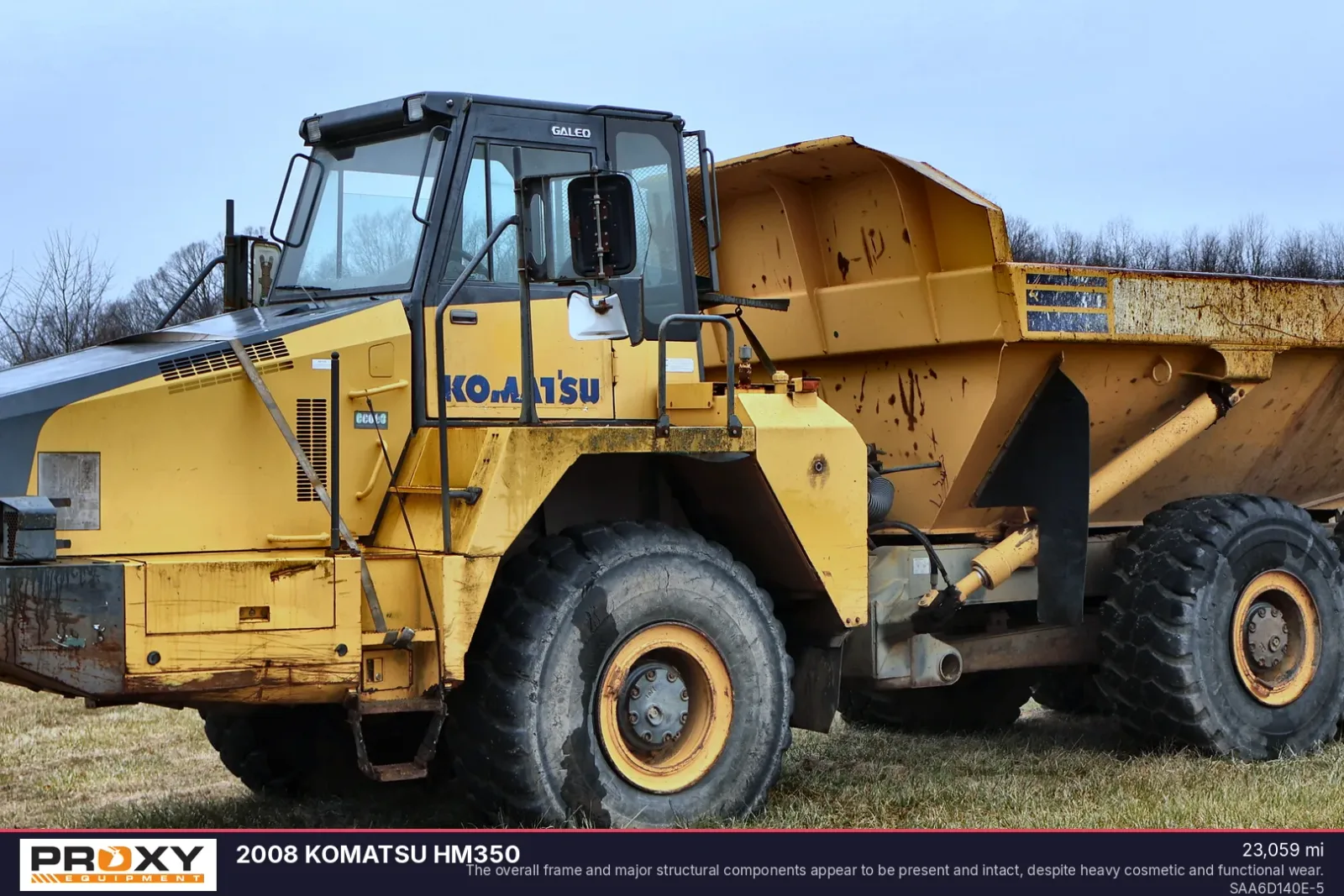 2008 KOMATSU HM350