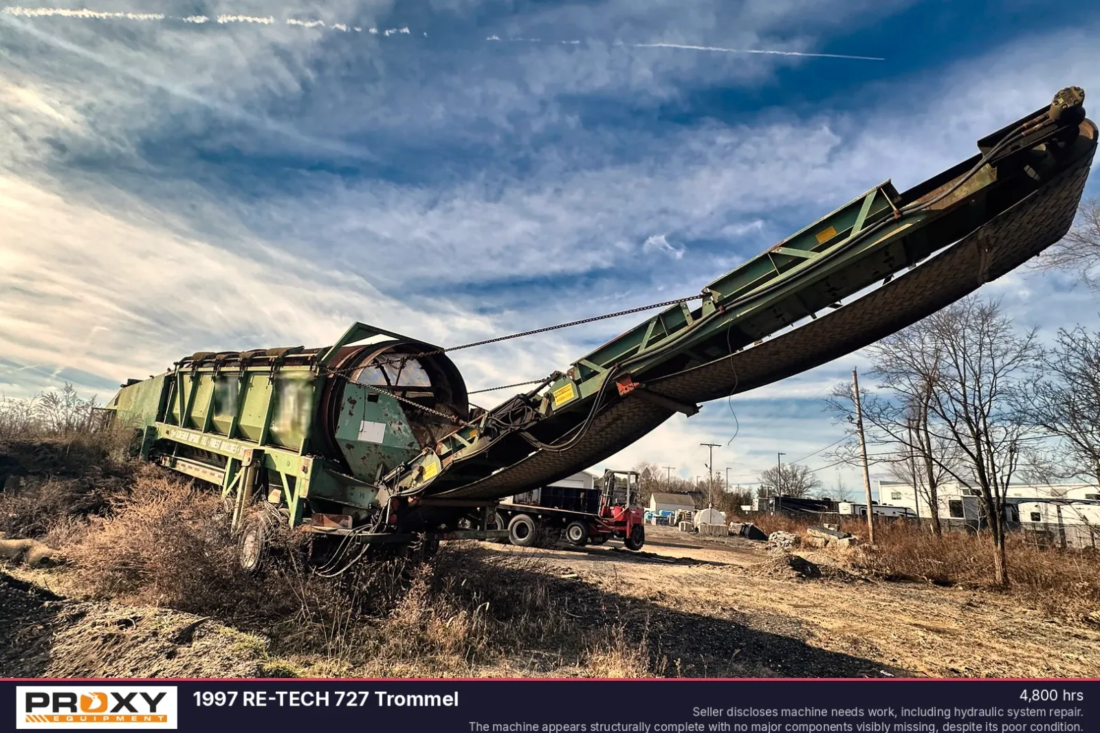 1997 RE-TECH 727 Trommel