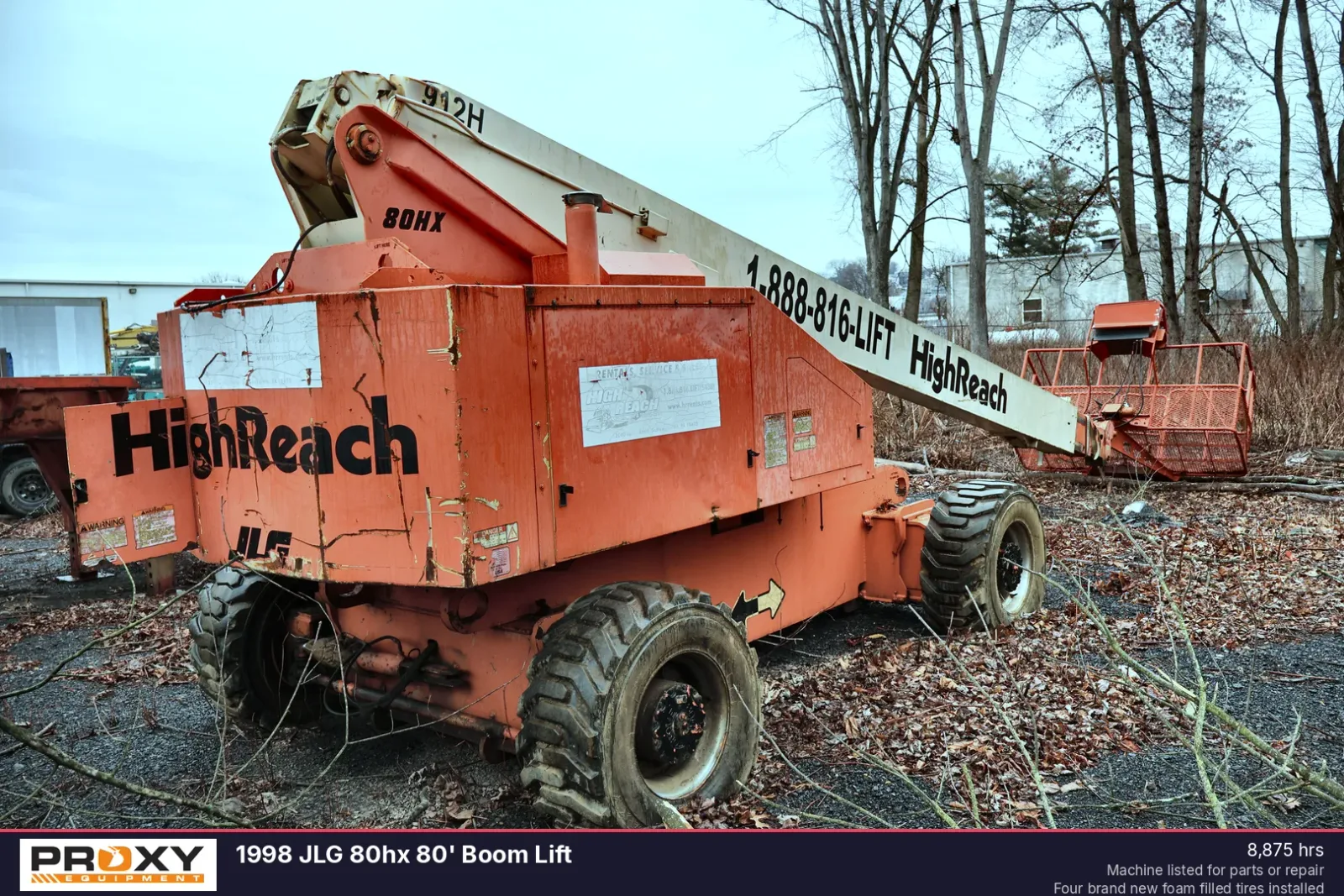 1998 JLG 80hx 80' Boom Lift