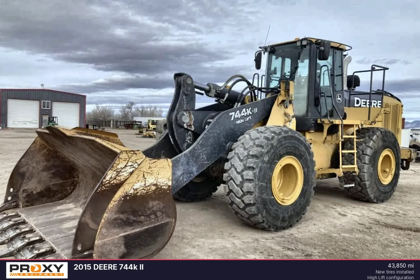 2015 DEERE 744k II