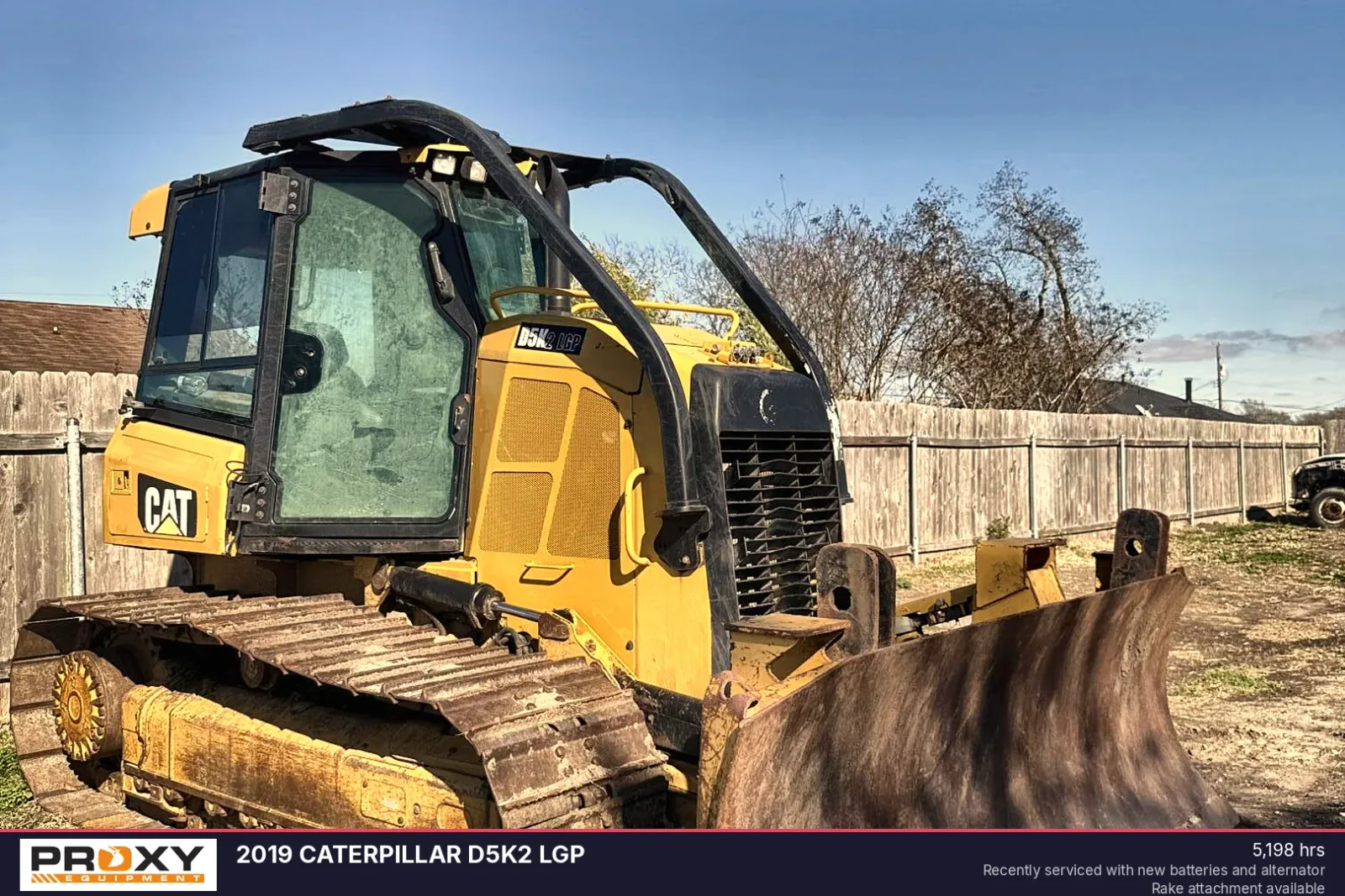 2019 CATERPILLAR D5K2 LGP