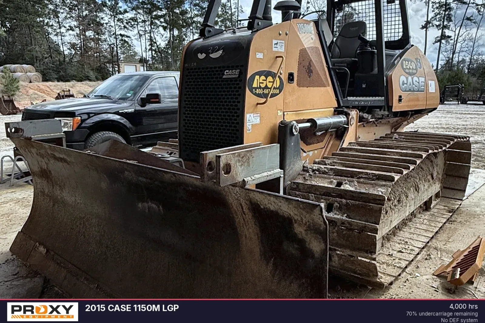2015 CASE 1150M LGP