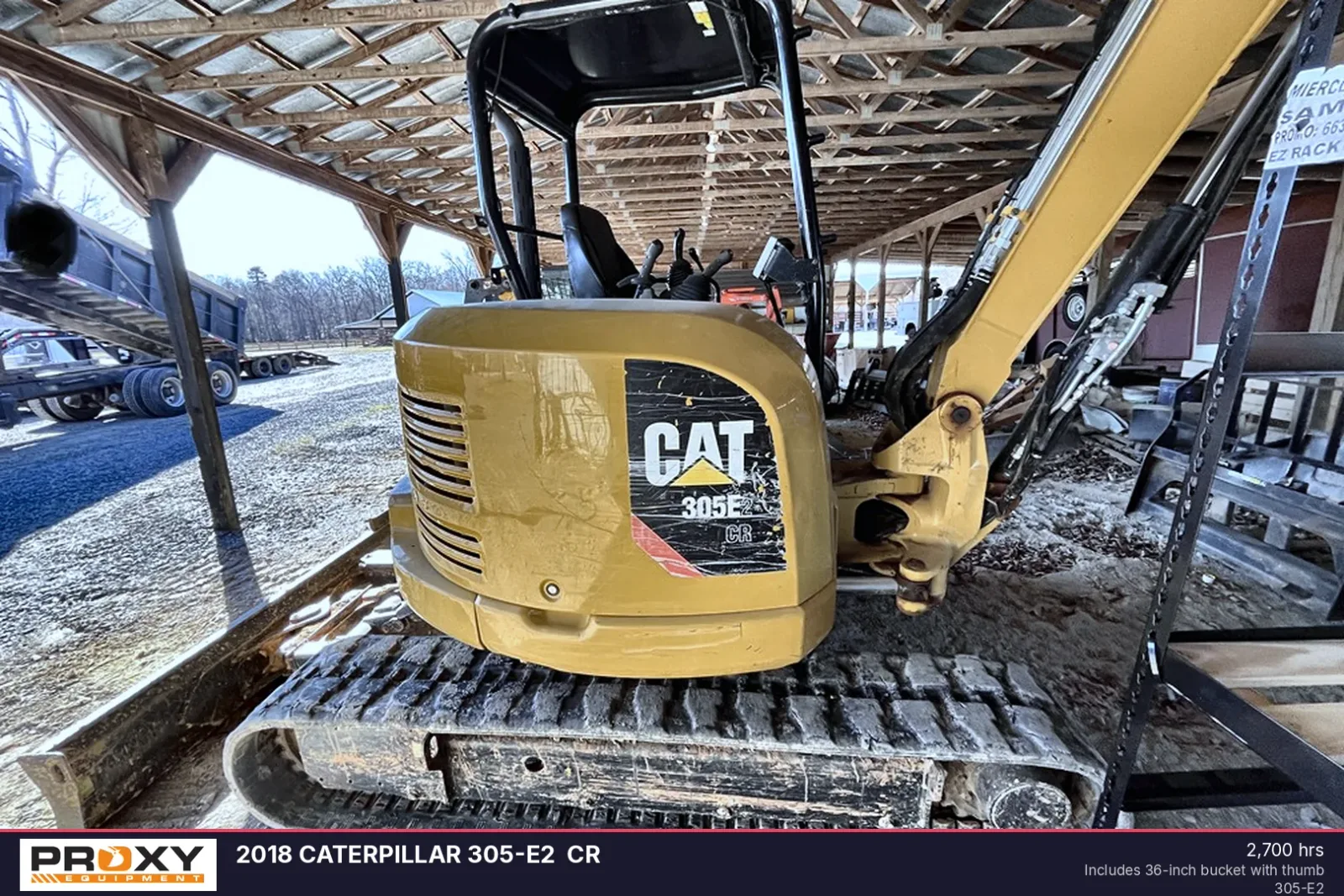 2018 CATERPILLAR 305-E2 CR