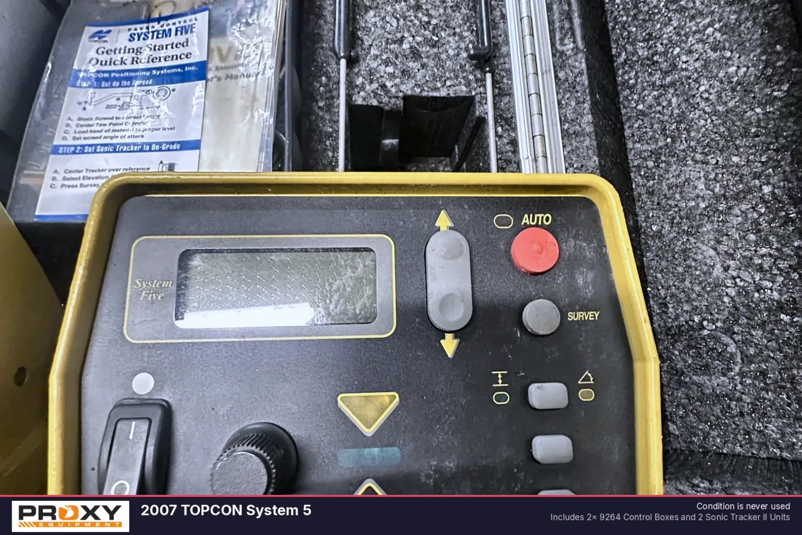 2007 TOPCON System 5