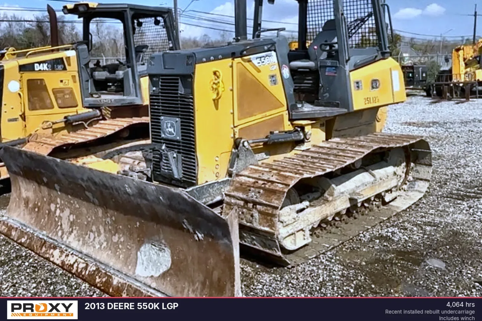 2013 DEERE 550K LGP