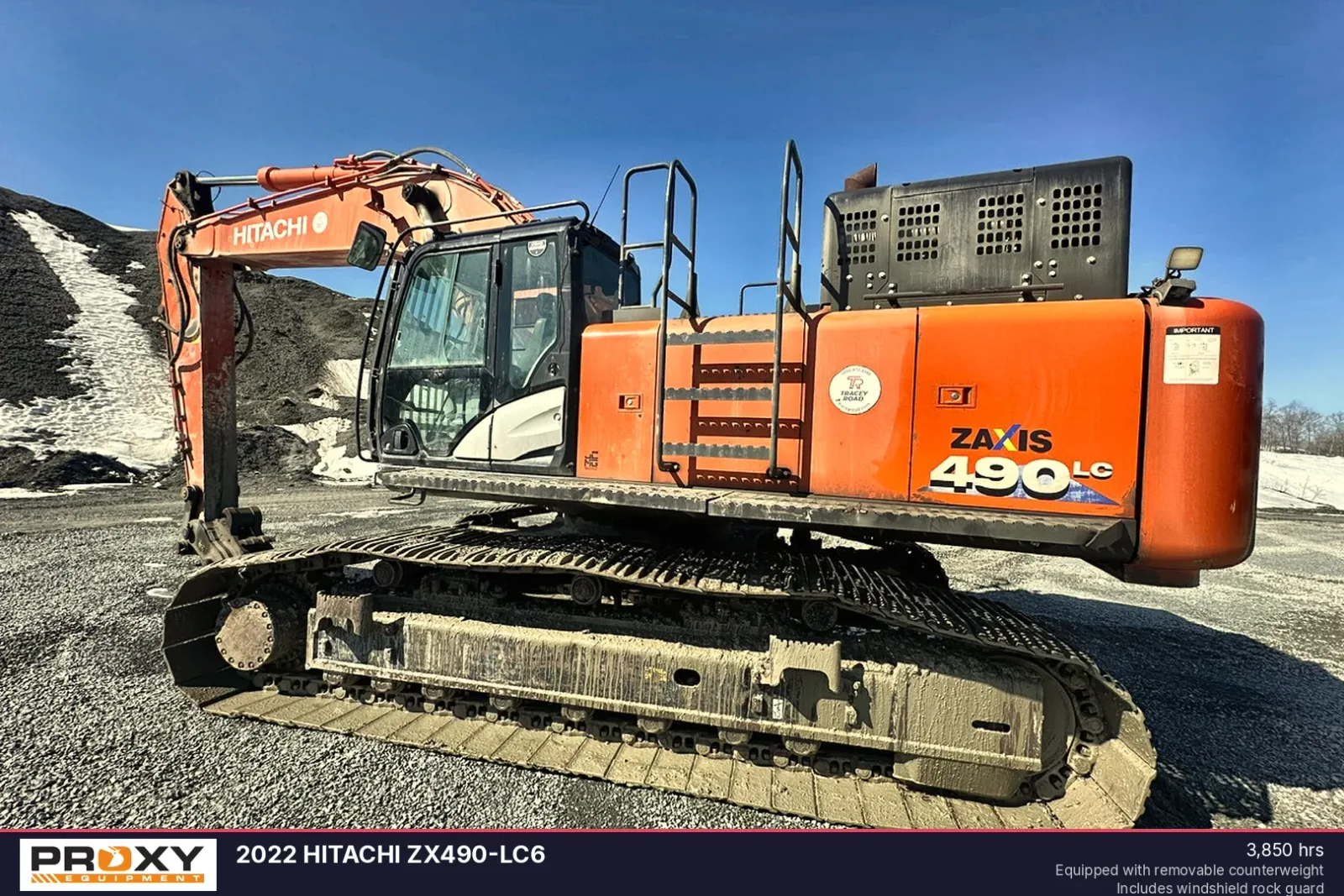 2022 HITACHI ZX490-LC6