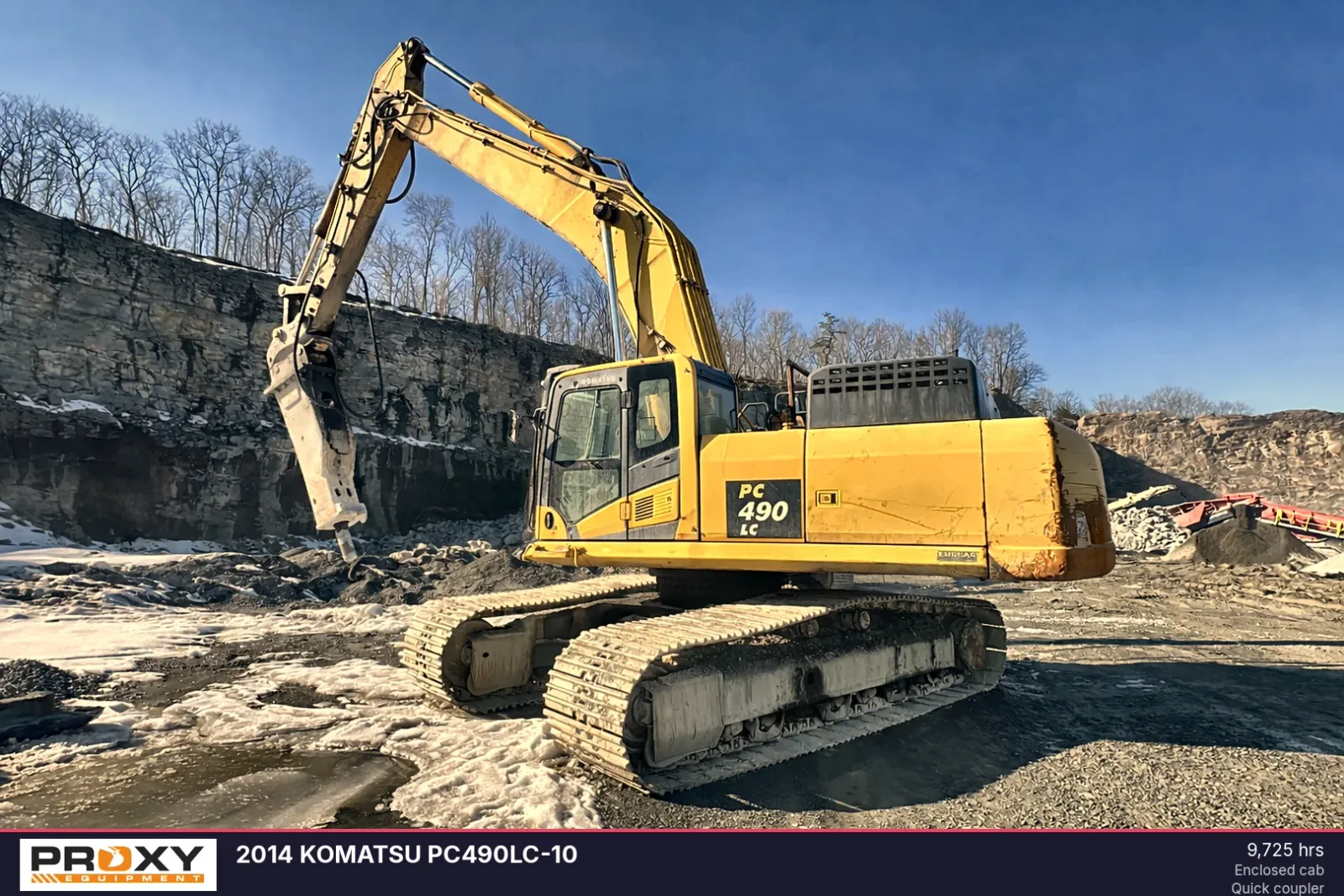 2014 KOMATSU PC490LC-10