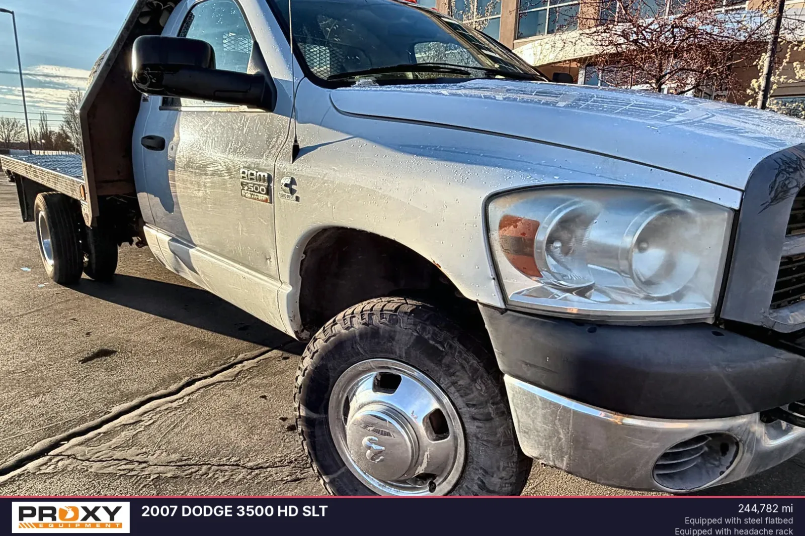 2007 DODGE 3500 HD SLT