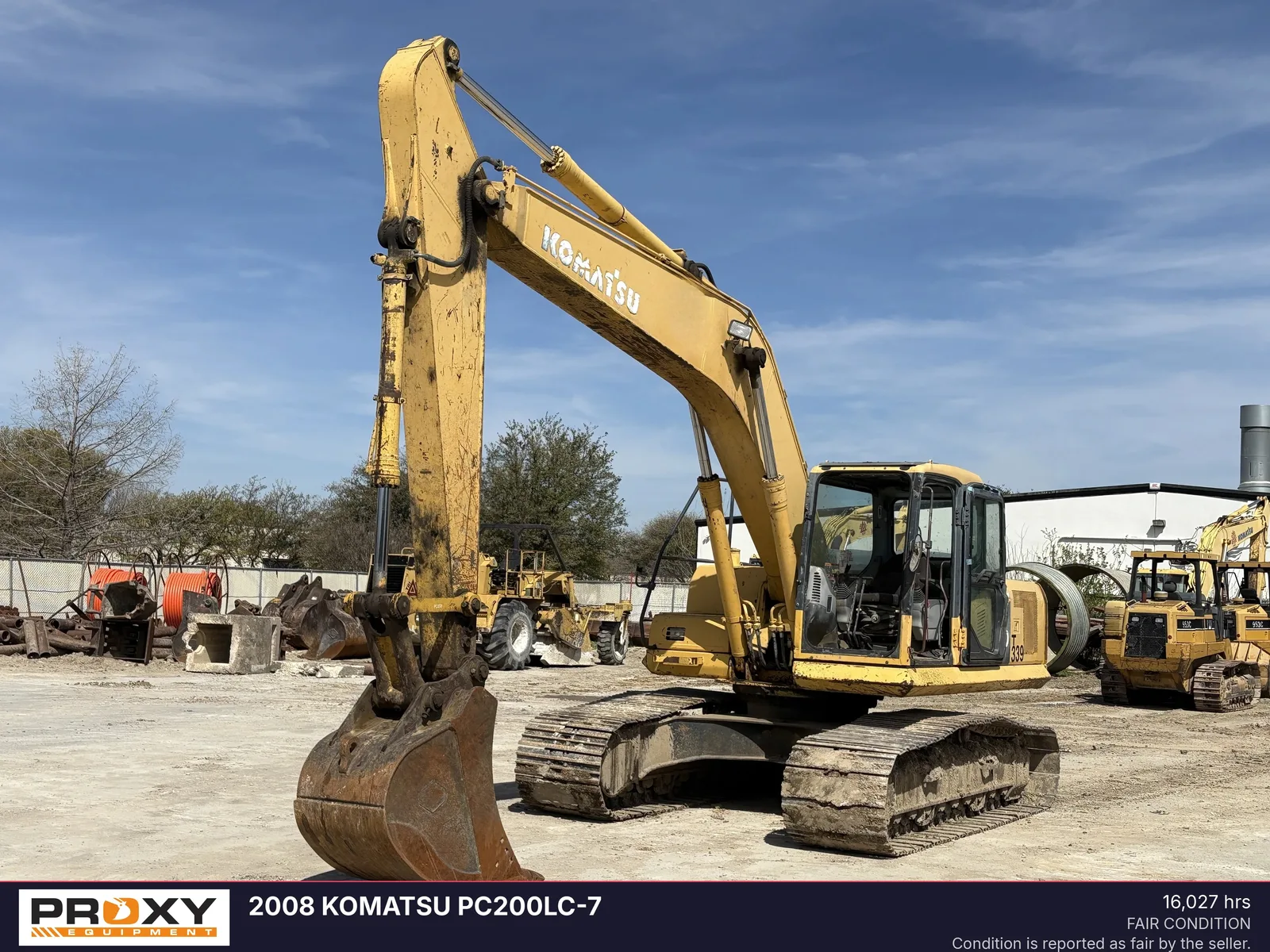 2008 KOMATSU PC200LC-7