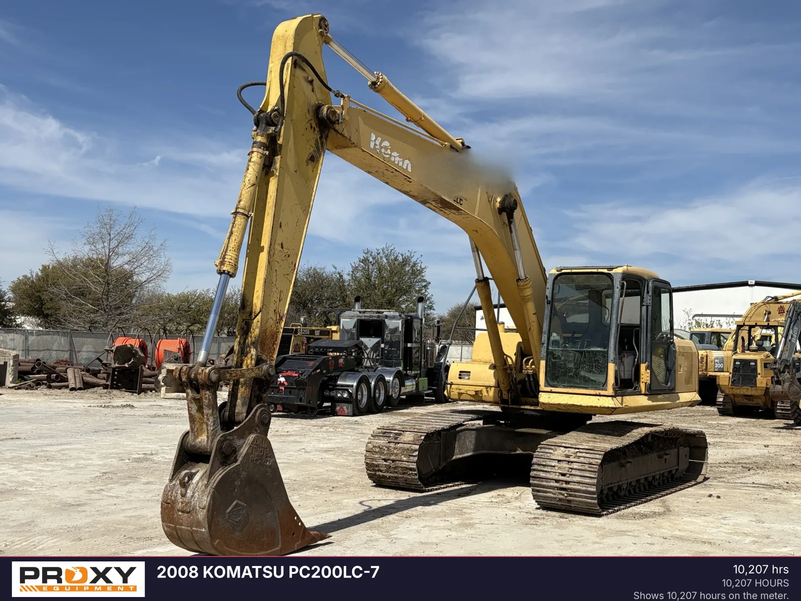 2008 KOMATSU PC200LC-7