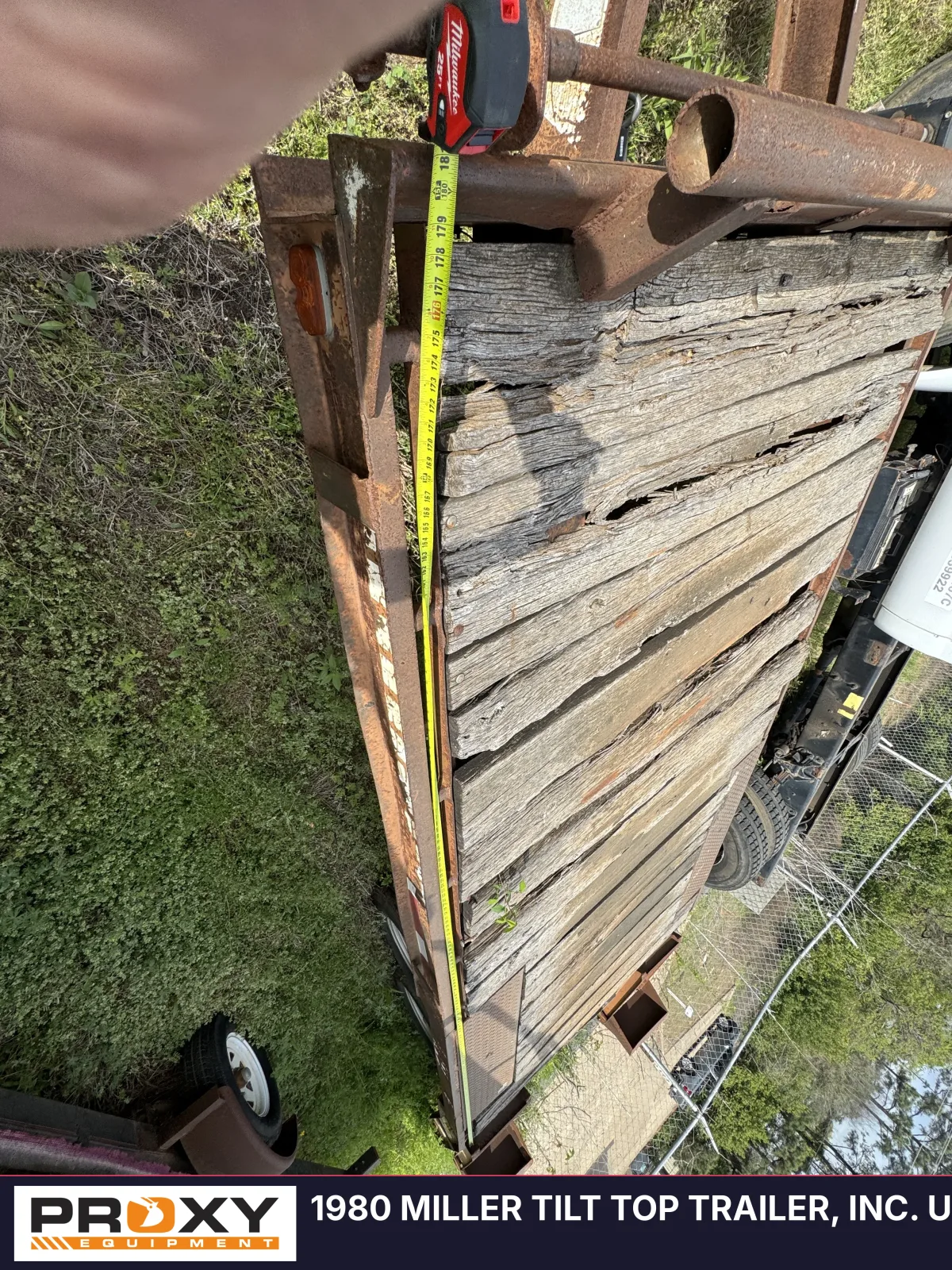 1980 Miller Tilt Top Trailer, Inc. UT-20