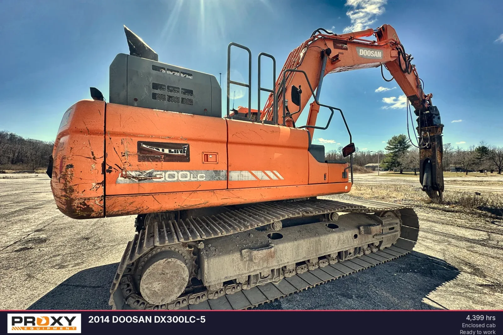 2014 DOOSAN DX300LC-5