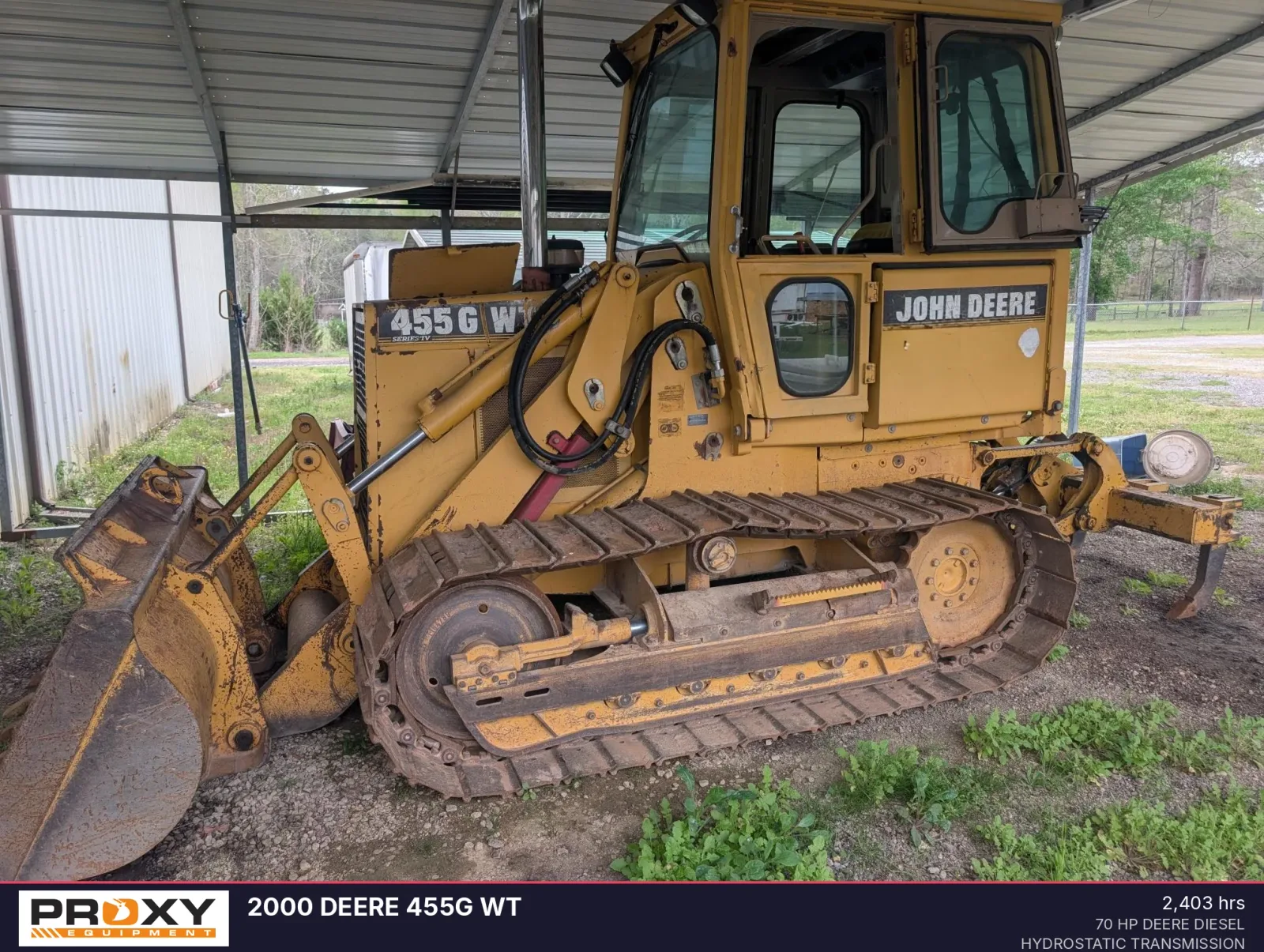2000 DEERE 455G WT