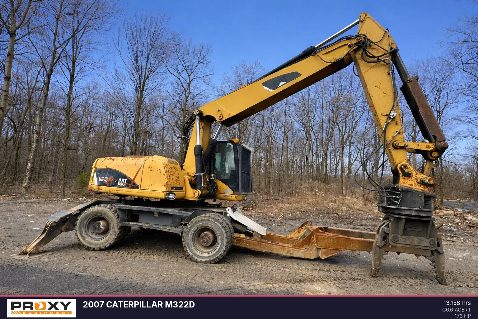 2007 CATERPILLAR M322D