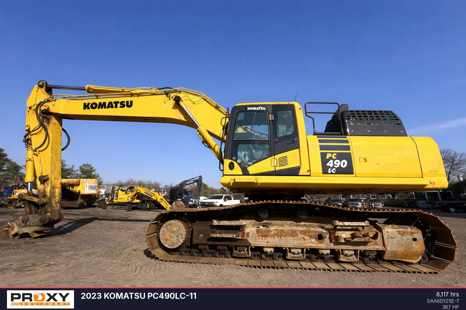 2023 KOMATSU PC490LC-11