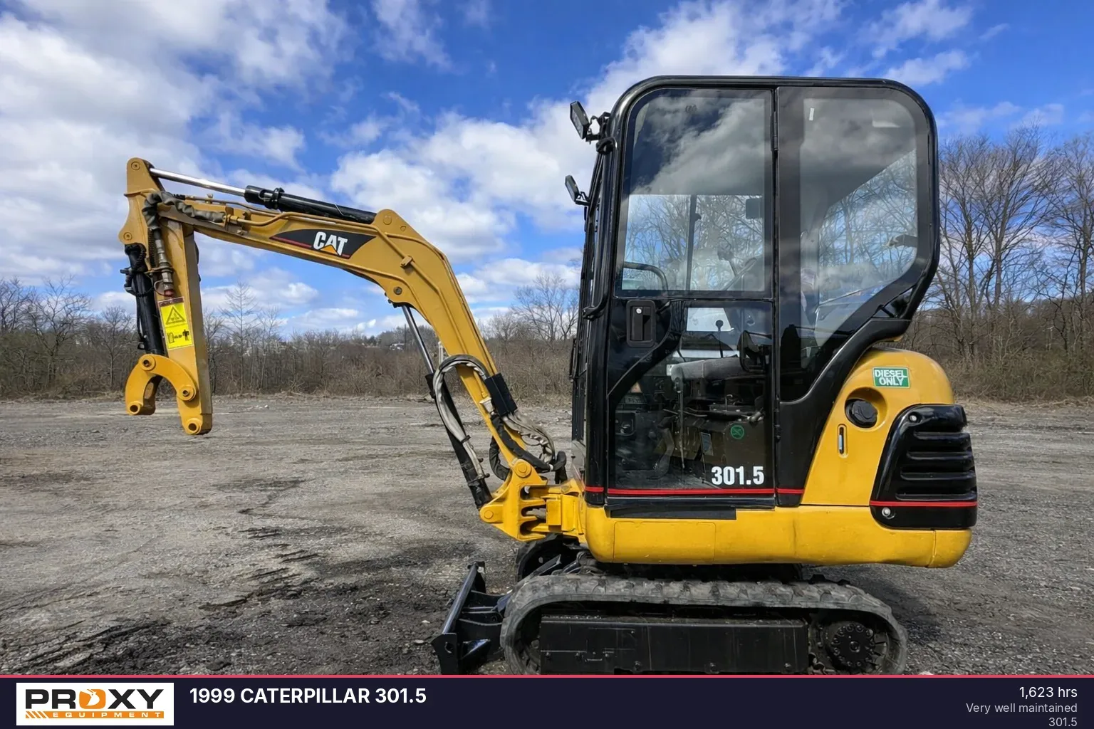 1999 CATERPILLAR 301.5