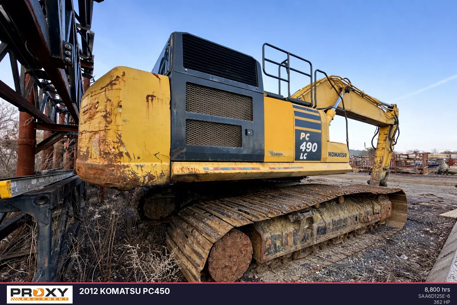 2012 KOMATSU PC490LC-10