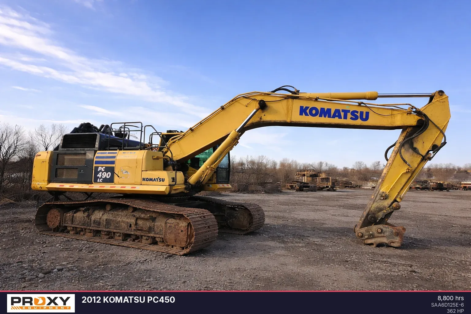 2012 KOMATSU PC490LC-10