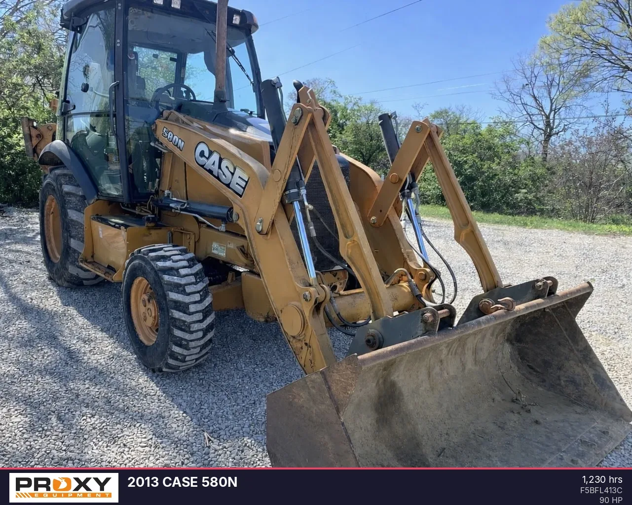 2013 CASE 580N