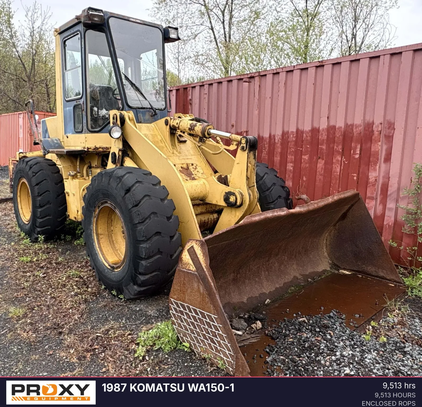 1987 KOMATSU WA150-1