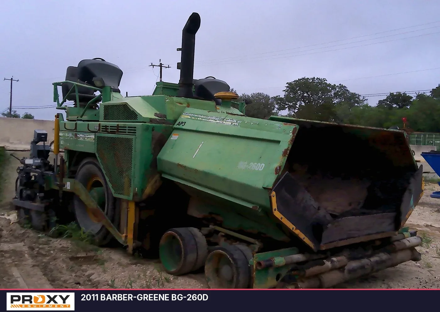 2011 BARBER-GREENE BG-260D