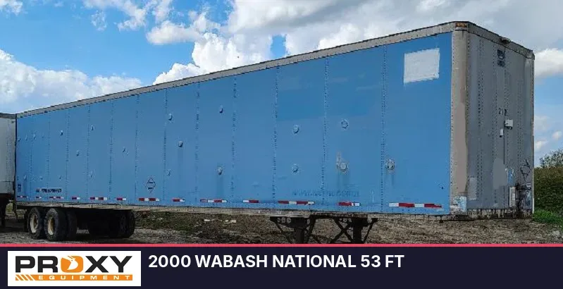 2000 WABASH NATIONAL 53 FT Dry Goods Van