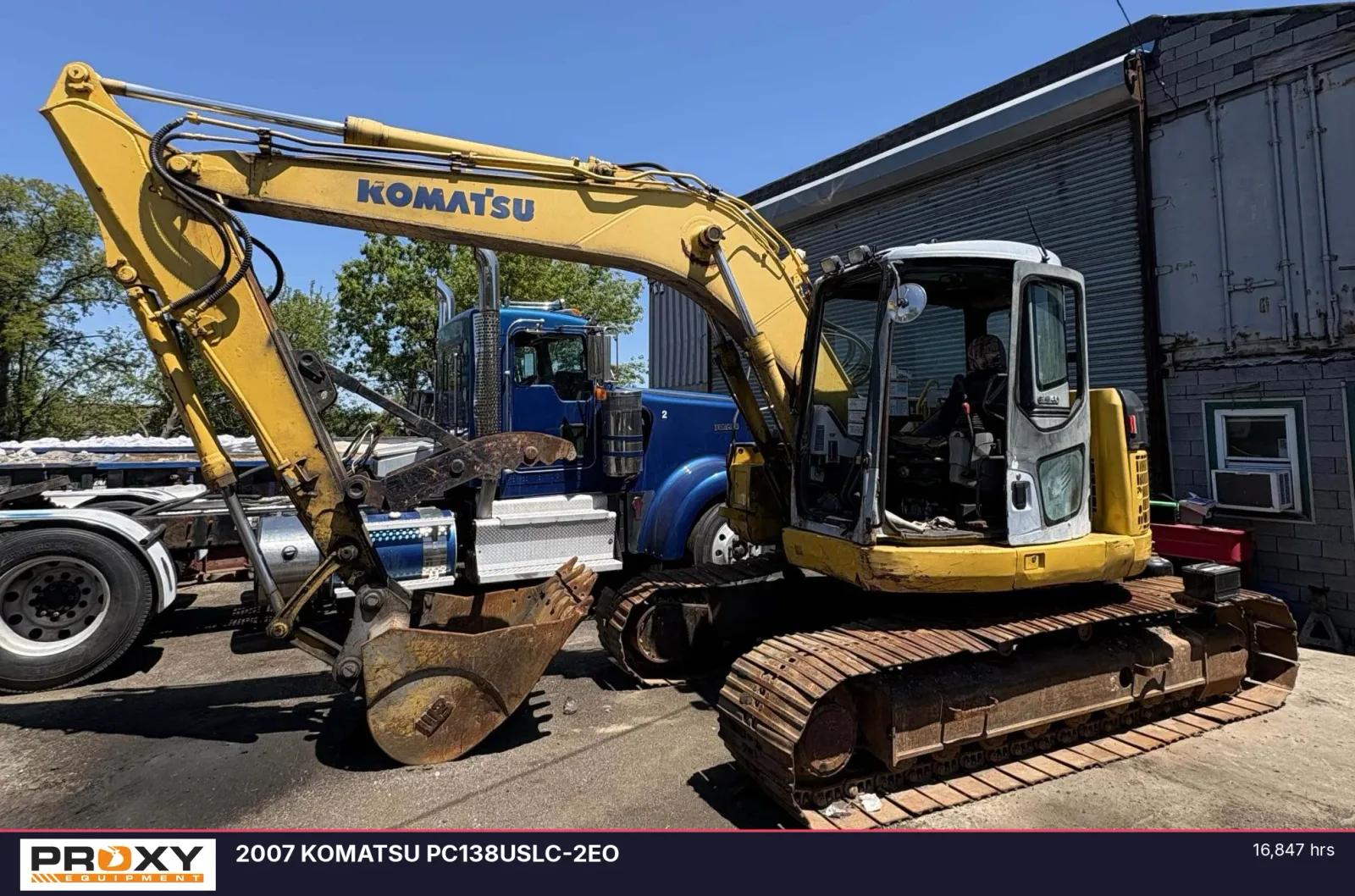 2007 KOMATSU PC138USLC-2EO