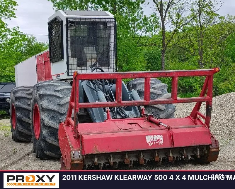 2011 KERSHAW Klearway 500 4 x 4 Mulching Machine