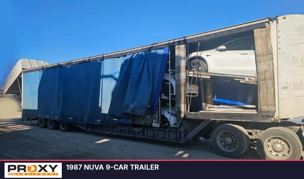 1987 NUVA 9-Car Trailer