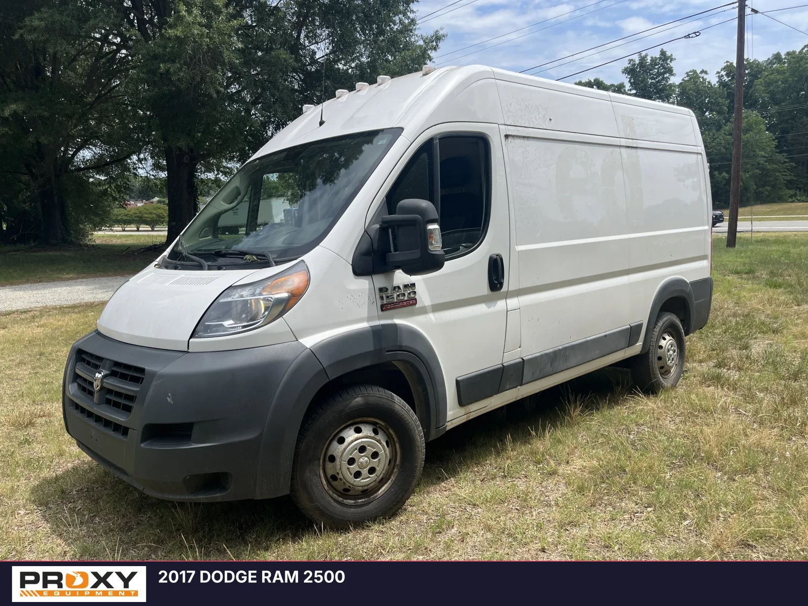 2017 DODGE RAM 2500 ProMaster