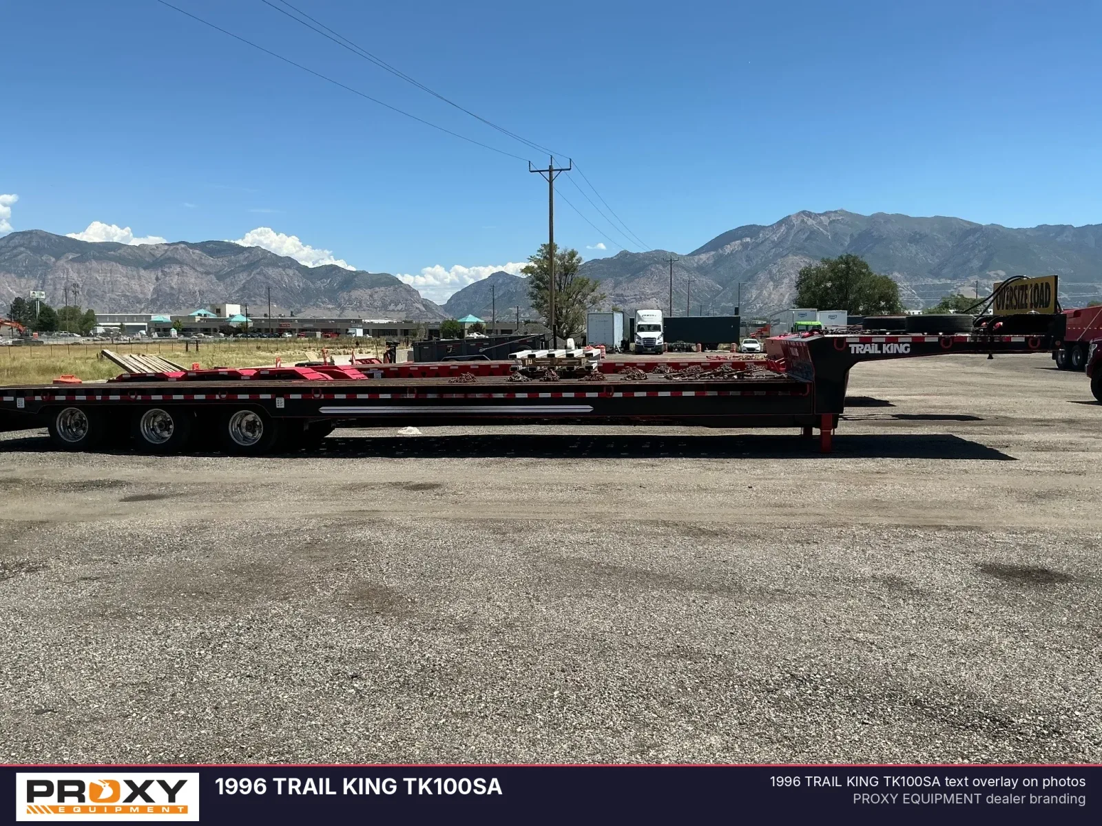 1996 Trail King TK100SA