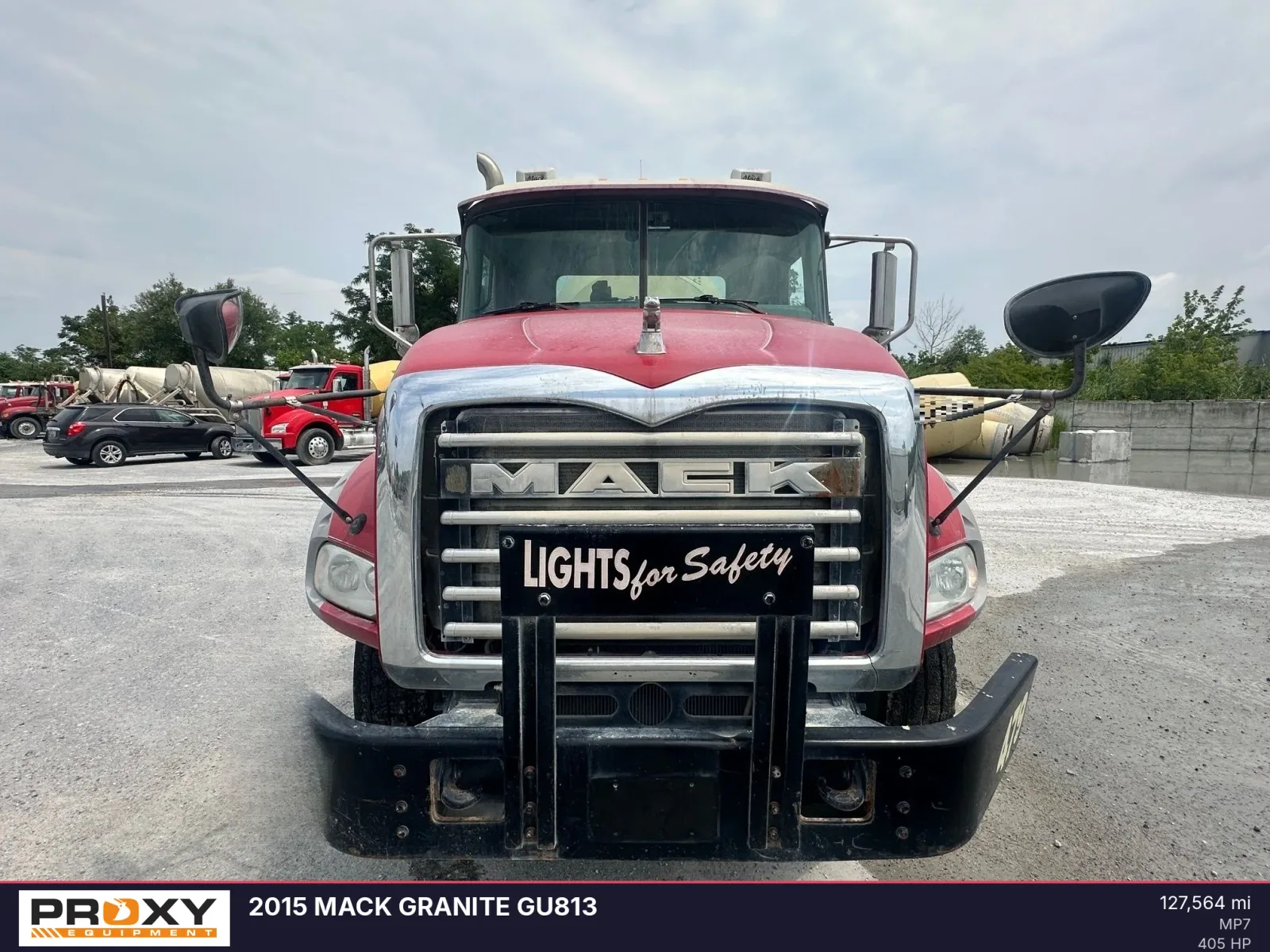 2015 MACK GRANITE GU813