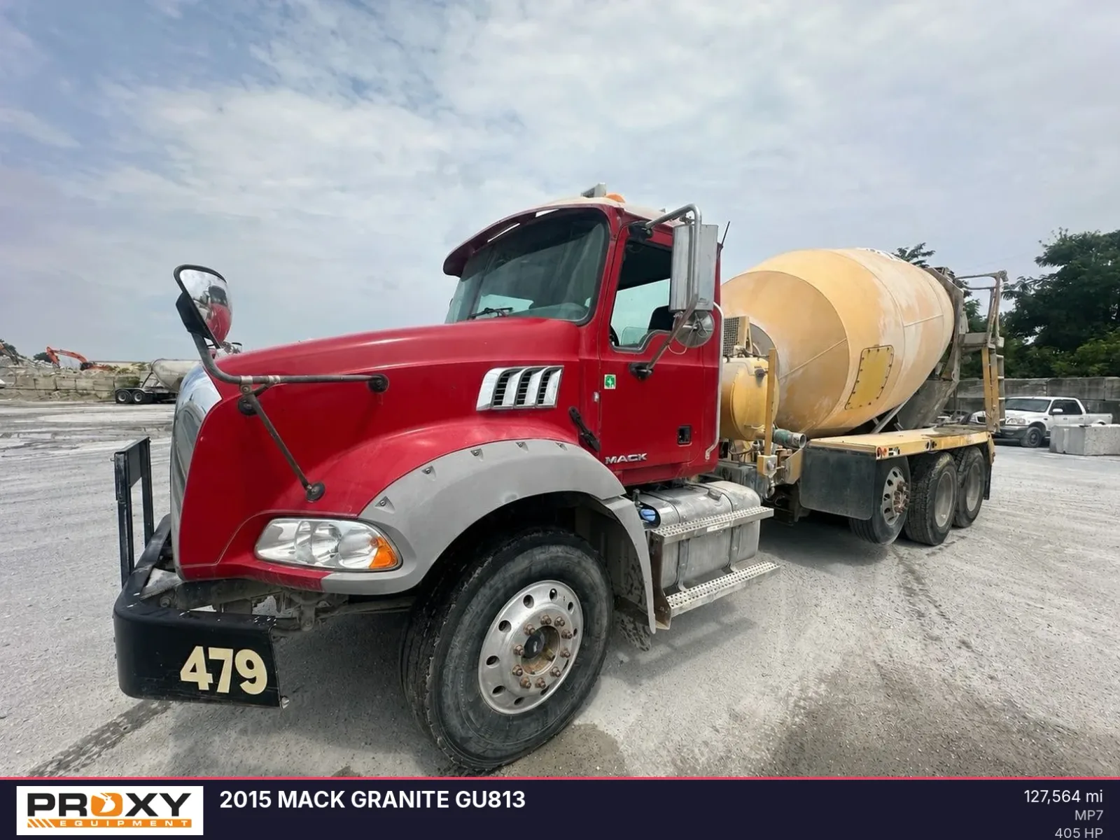 2015 MACK GRANITE GU813