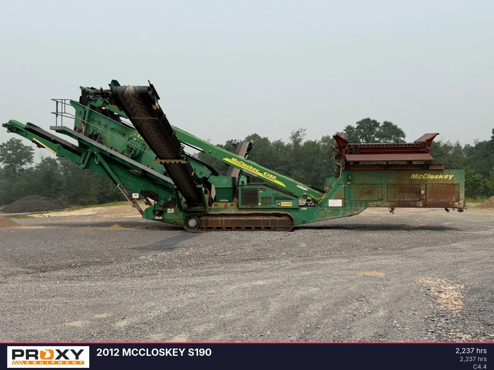 2012 MCCLOSKEY S190