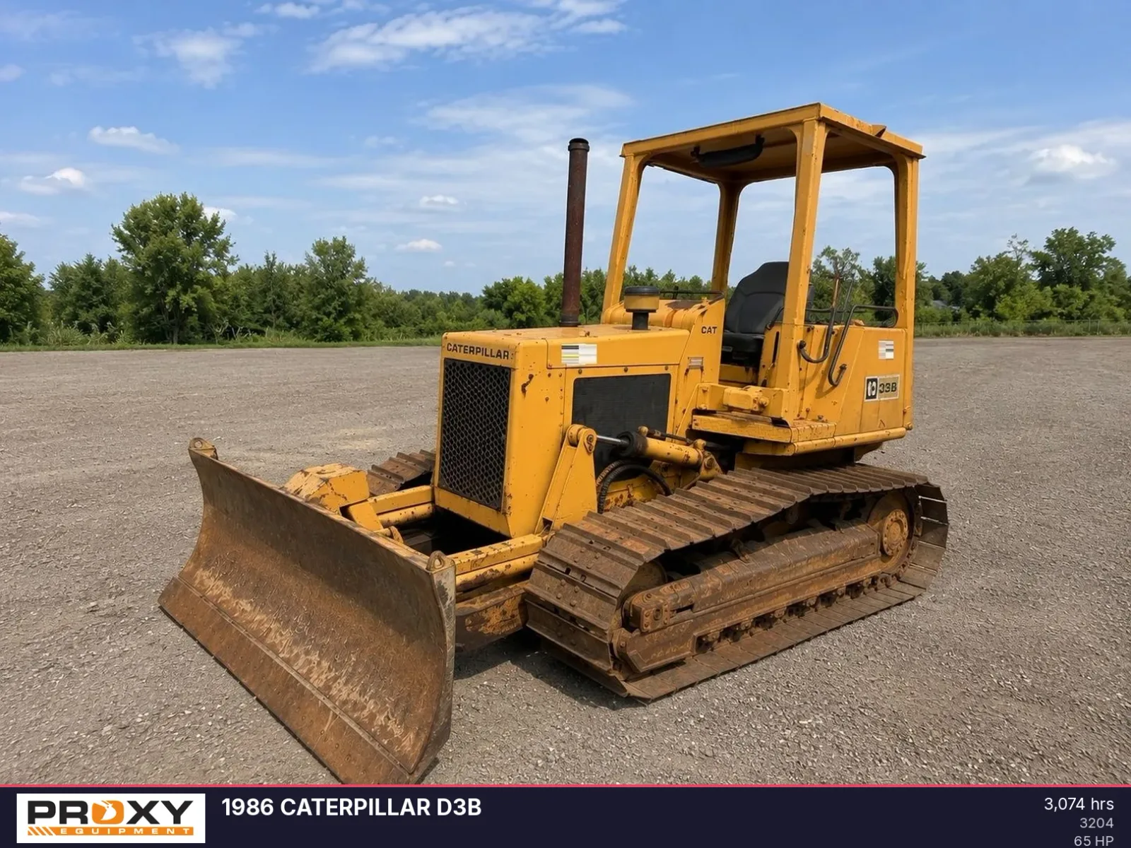 1986 Caterpillar D3B