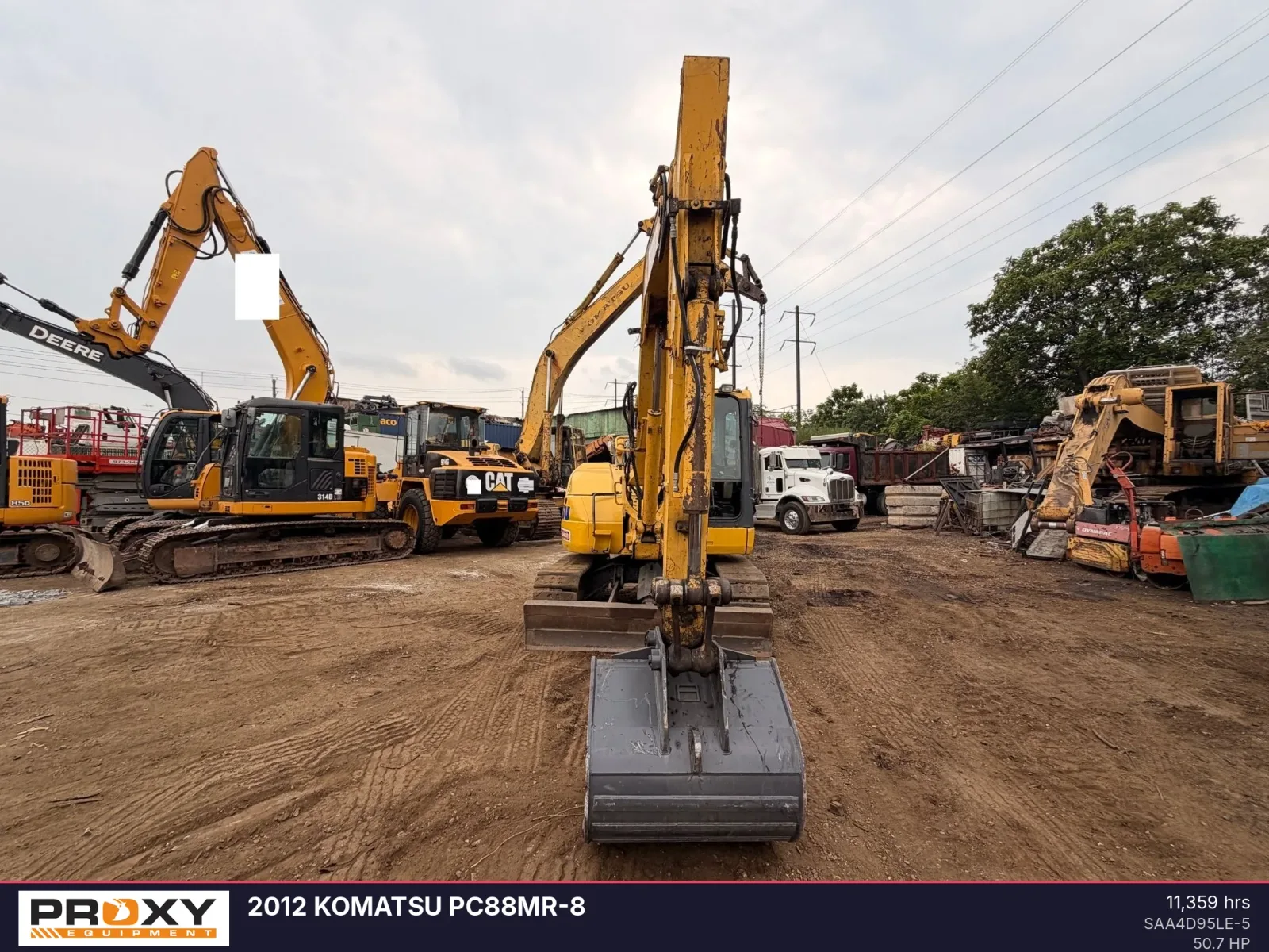 2012 KOMATSU PC88MR-8
