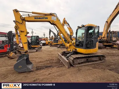 2012 KOMATSU PC88MR-8 - view 2 of 30