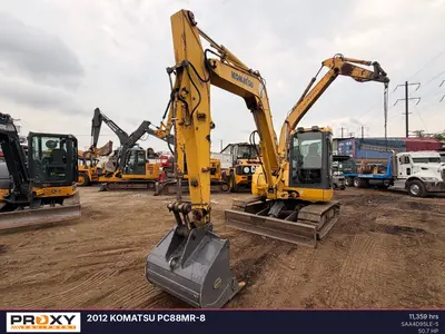 2012 KOMATSU PC88MR-8 - view 3 of 30