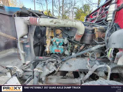 1997 PETERBILT 357 Quad Axle Dump Truck - view 3 of 40