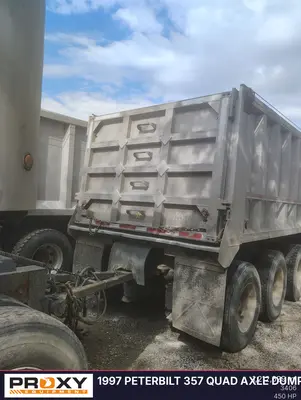 1997 PETERBILT 357 Quad Axle Dump Truck - view 11 of 40