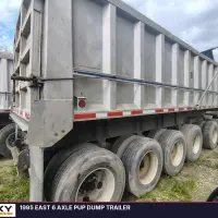 1995 EAST 6 Axle Pup Dump Trailer - view 2 of 59