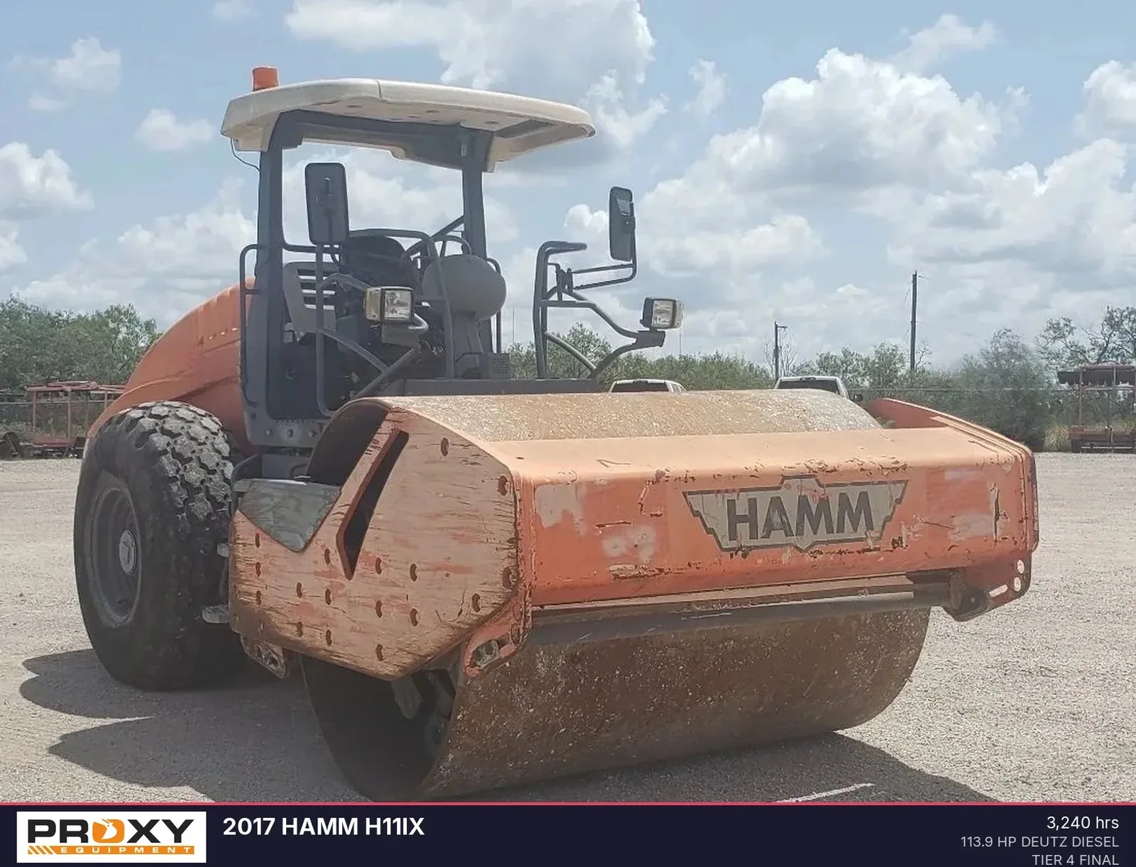 2017 HAMM H11IX
