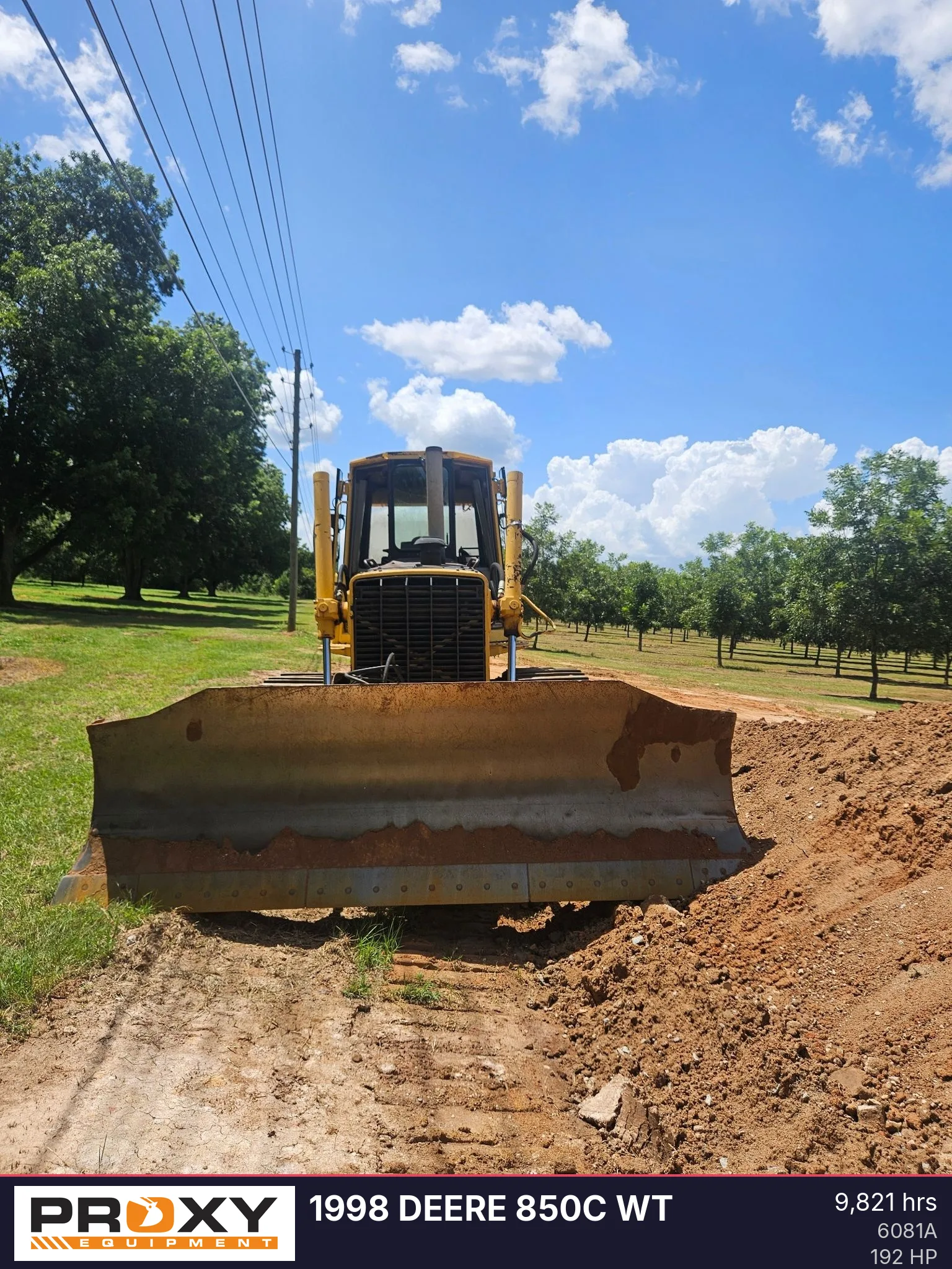 1998 DEERE 850C WT