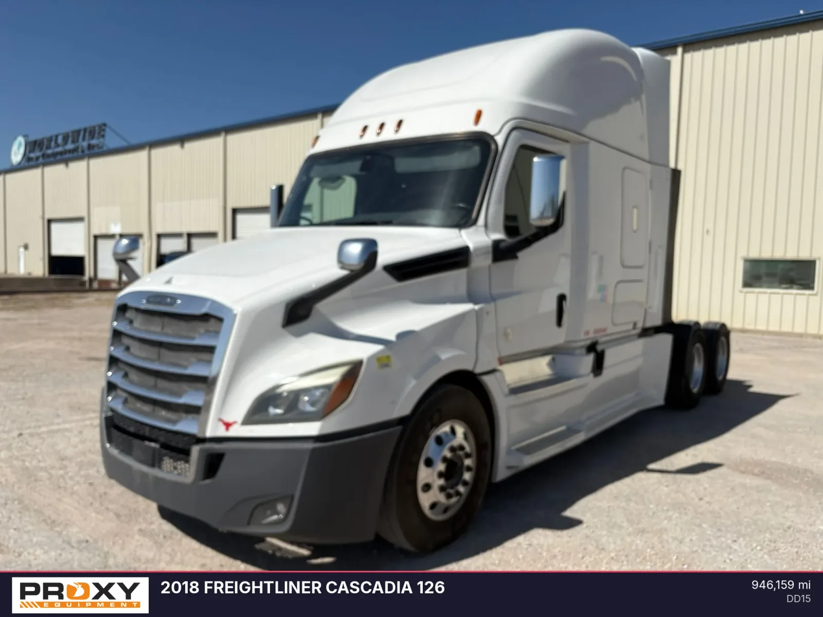 2018 FREIGHTLINER CASCADIA 126