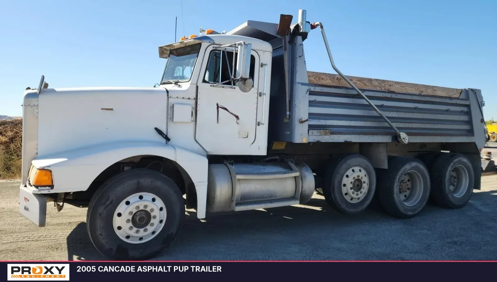 2005 Cancade Asphalt Pup Trailer
